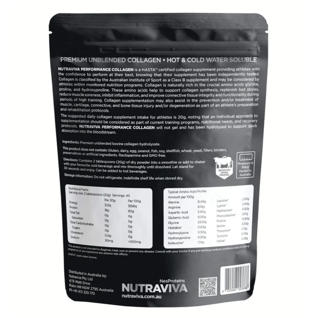 Performance Collagen 800g - HASTA™ certified