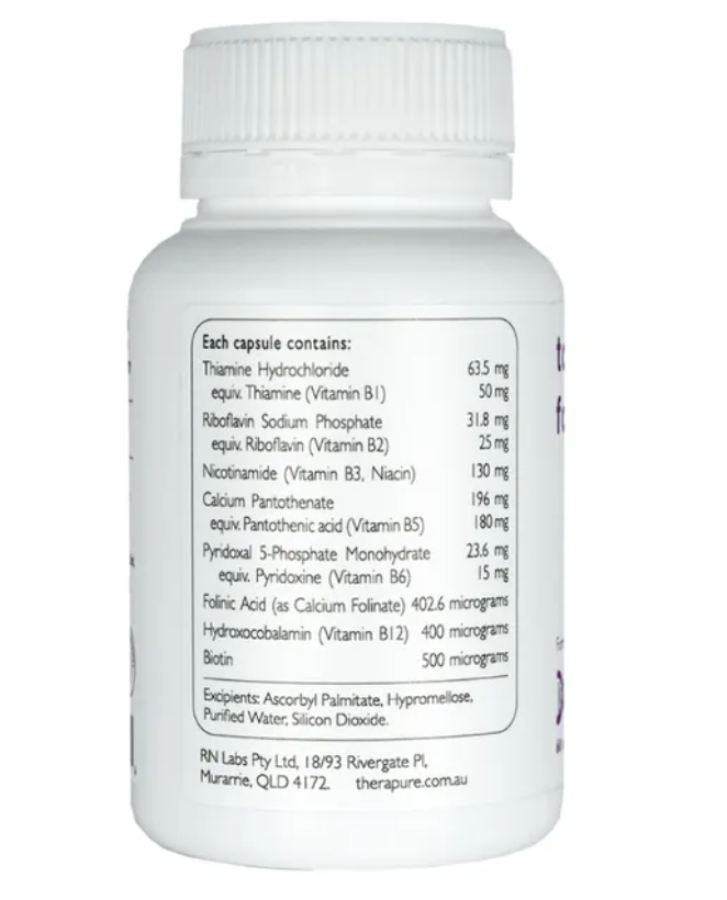 Therapure MTHFR Wellbeing Total B Folinic Cap X 60