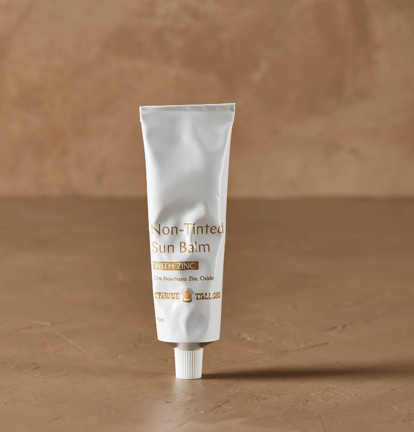 Thrive Tallow - Tallow Based Sun Balm with Zinc Oxide SPF 30 - Non Tinted