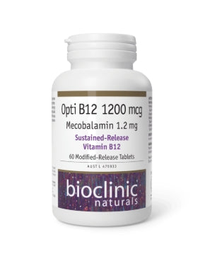 bioclinic naturals Opti B12 1200 mcg Sustained-Release Vitamin B12