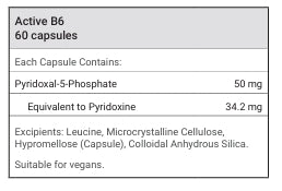 RN Labs pyridoxal-5-Phosphate 50mg