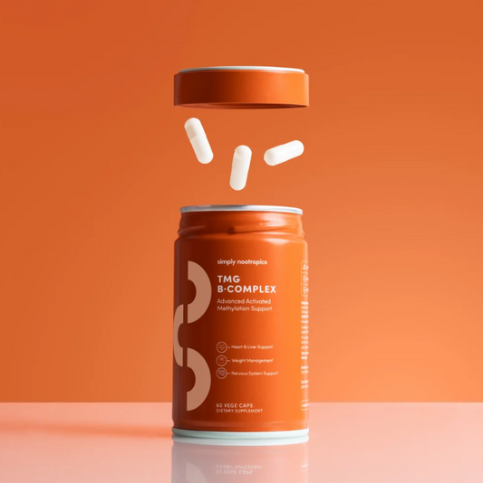 Simply Nootropics TMG B-Complex Capsules