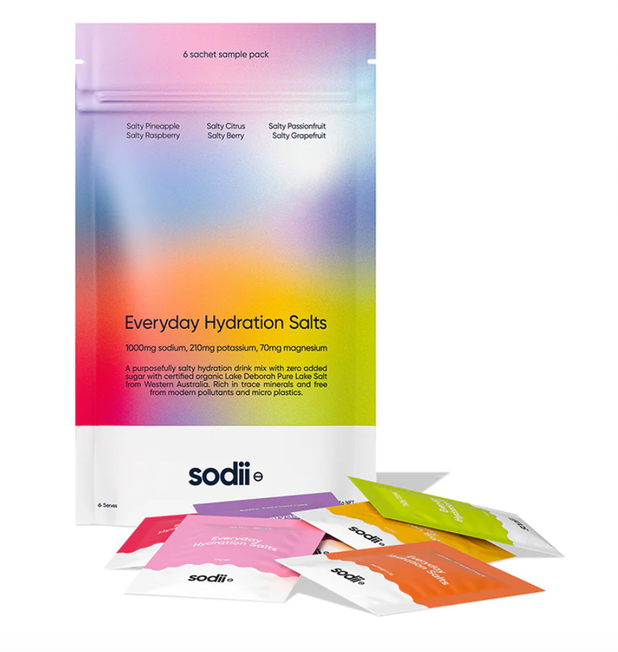 Sodii 6 Sachet Sample Pack