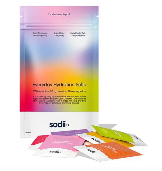 Sodii 6 Sachet Sample Pack