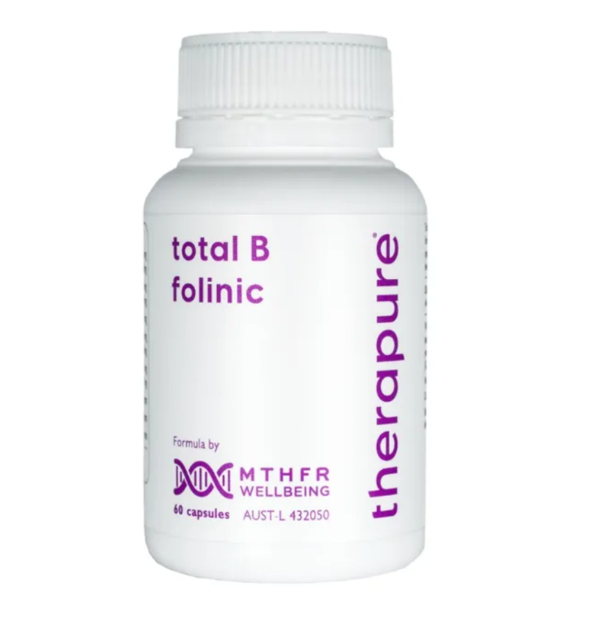 Therapure MTHFR Wellbeing Total B Folinic Cap X 60