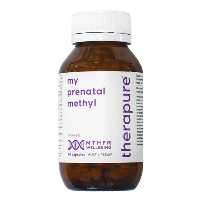 Therapure MTHFR Wellbeing My Prenatal Methyl Cap X 90