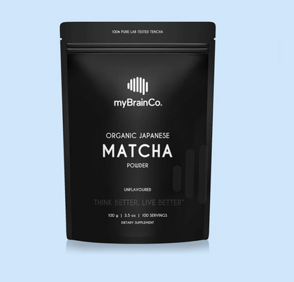 myBrainCo - Organic Japanese Matcha Powder - 100g