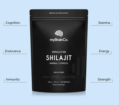 myBrainCo - Himalayan Shilajit Mineral Complex - 100g