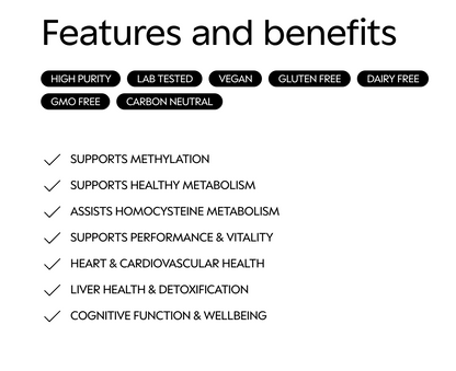 myBraineCo - Pure TMG Powder - Unflavoured - 100g