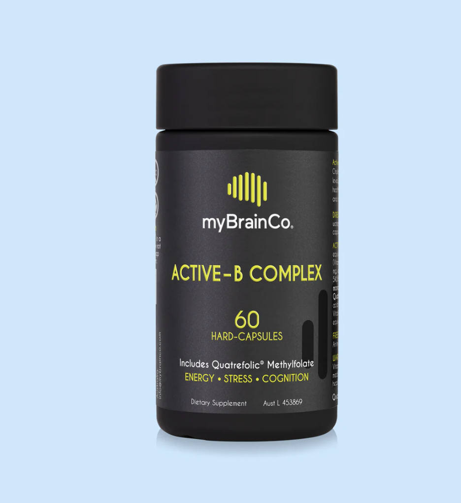 myBrainCo - Active-B Complex - 60 Hard Capsules