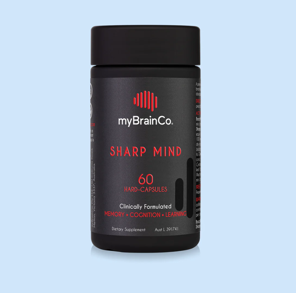 myBrainCo - Sharp Mind - 60 Hard Capsules
