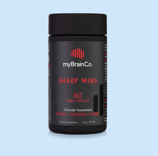 myBrainCo - Sharp Mind - 60 Hard Capsules