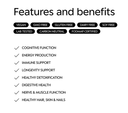 myBrainCo - Nootropic Greens - Natural Tropical Flavour - 450g