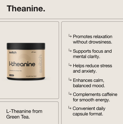 Switch Nutrition L-Theanine 60caps