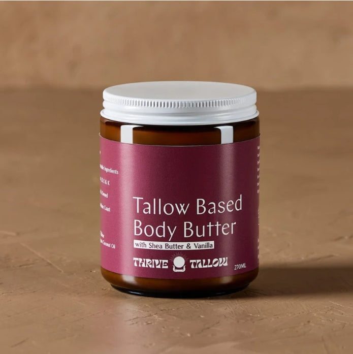 Thrive Tallow Based Body Butter 270ml.