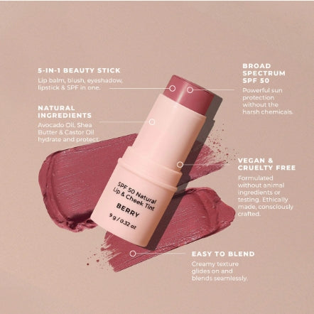 Avocado SPF 50 Natural Lip & Cheek Tint