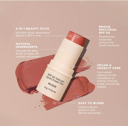 Avocado SPF 50 Natural Lip & Cheek Tint