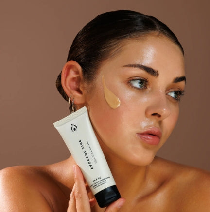 Avocado Zinc SPF 50 Natural Tinted Moisturiser