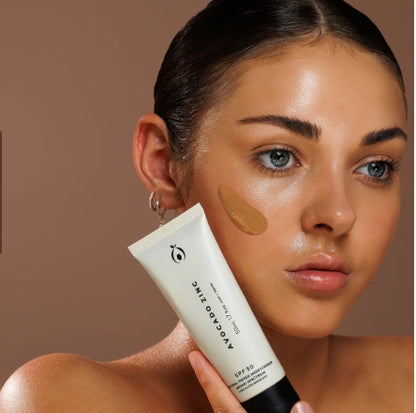 Avocado Zinc SPF 50 Natural Tinted Moisturiser