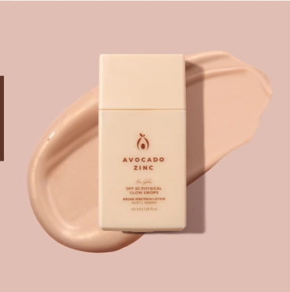 Avocado Zinc SPF 50 Physical Glow Drops