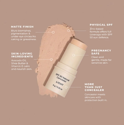 Avocado Zinc SPF 50 Natural Concealer