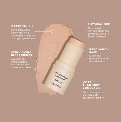 Avocado Zinc SPF 50 Natural Concealer