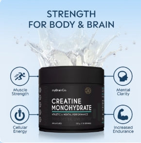 myBrainCo - Micronised Creatine Monohydrate - 250g
