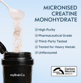 myBrainCo - Micronised Creatine Monohydrate - 250g