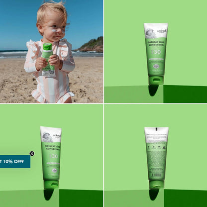 WOTNOT 30 SPF Natural Baby Sunscreen