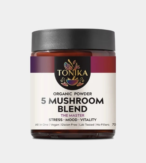 Tonika Organic 5 Mushroom Blend