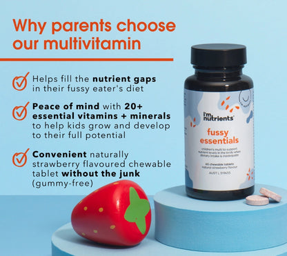 i'm nutrients fussy essentials Strawberry flavor
